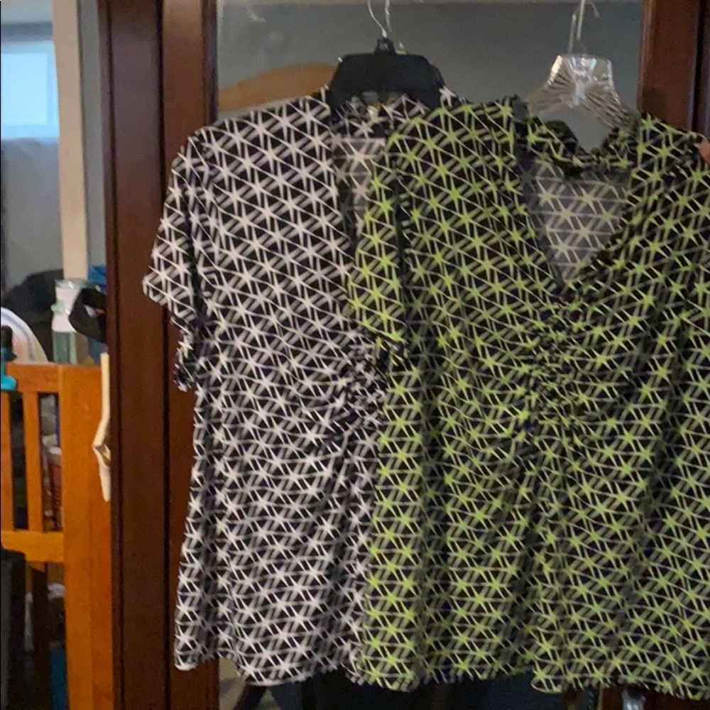 2 plus size tops